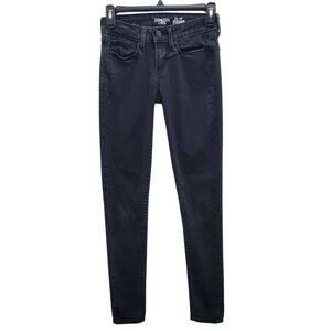 Denizen by Levi's Low-Rise Jegging Women's‎ Rinsed Black Denim Stretch Jeans W25